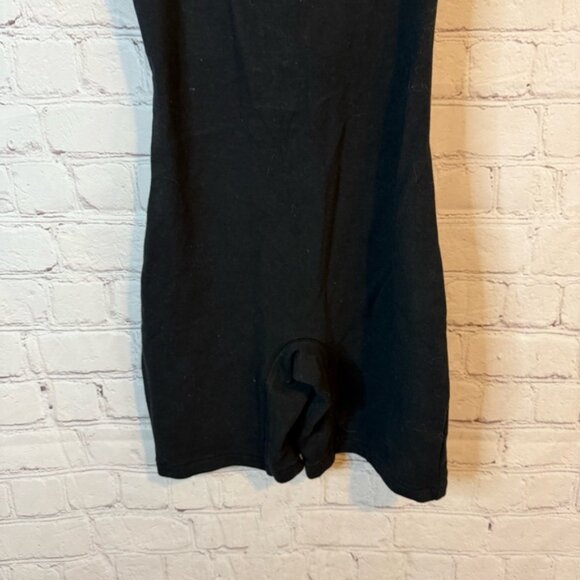 SKIMS Outdoor Mid Thigh Bodysuit Onyx size Small - Picture 3 of 7